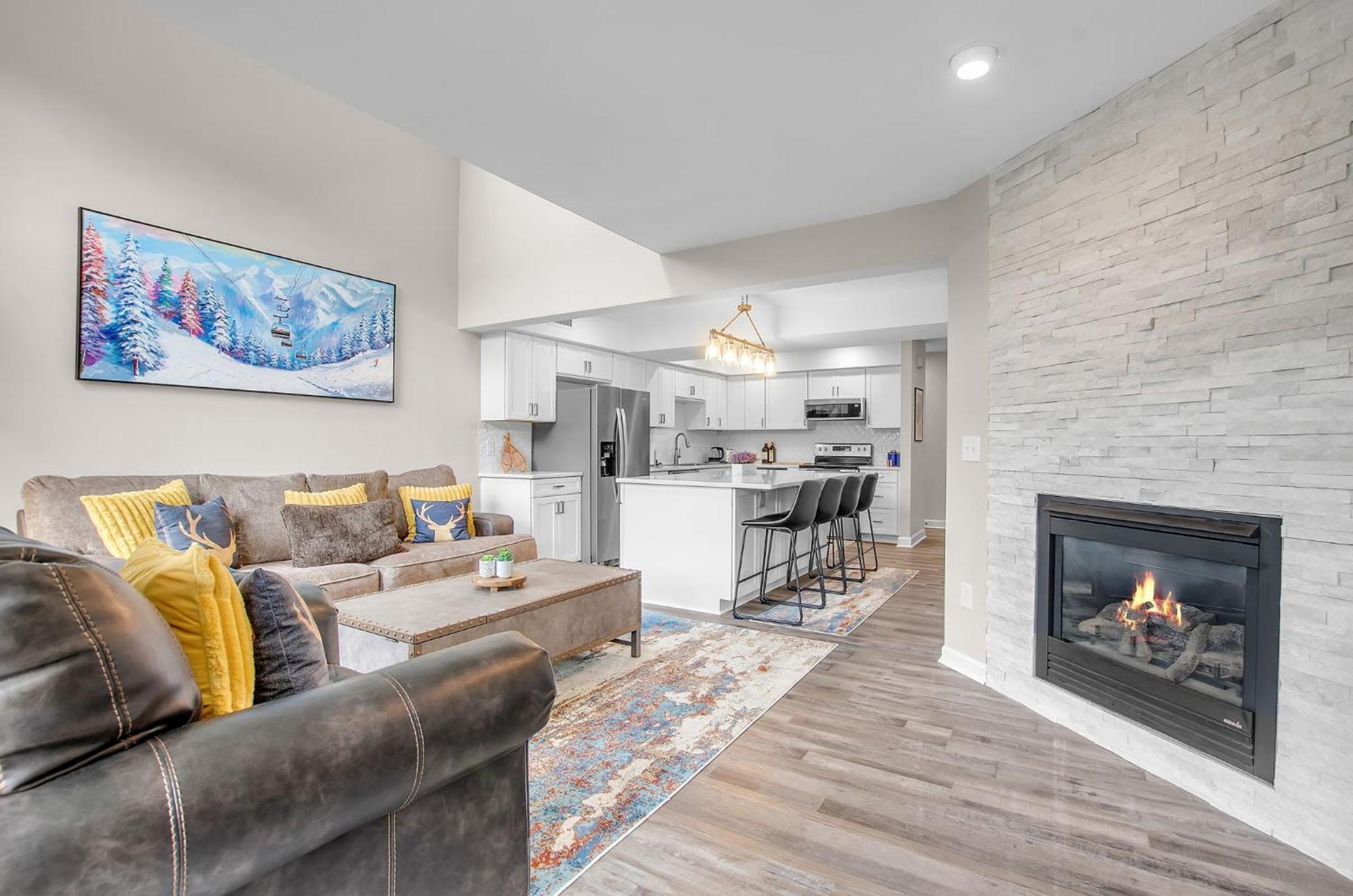 Family Townhouse With Fireplace Ellicottville Exterior photo