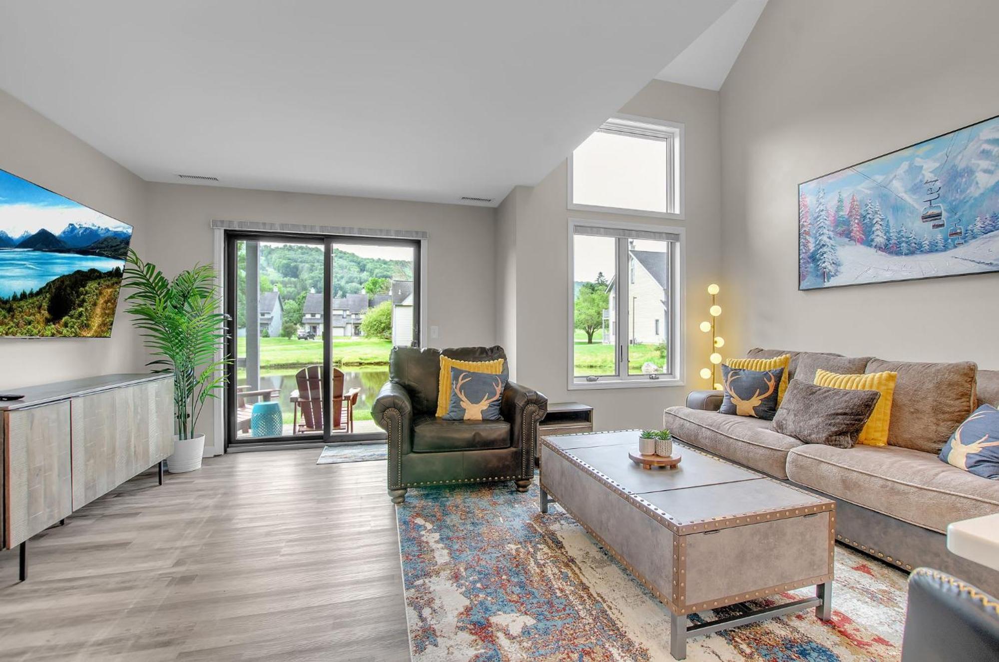 Family Townhouse With Fireplace Ellicottville Exterior photo